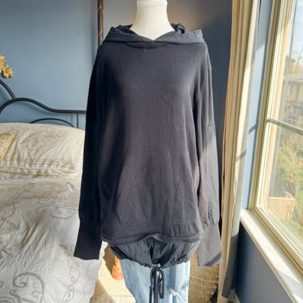 Helmut Lang Black Hooded Sweater - Picture 5 of 13